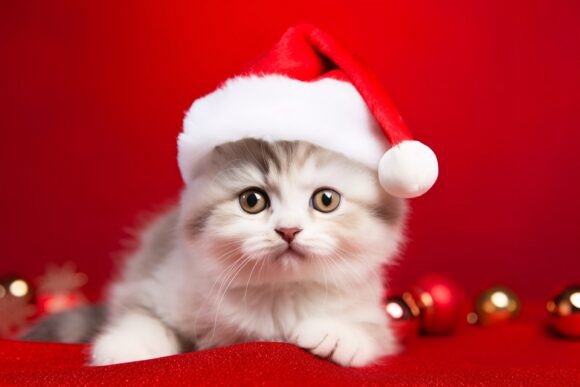 Download Christmas Cat Wallpaper - Premium Bundle