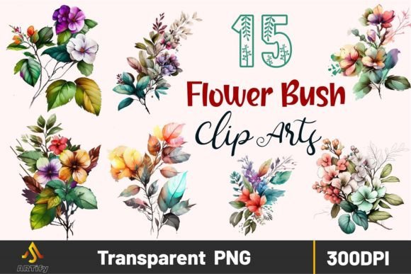 Download Watercolor Flower Clipart Bouquets PNG - Clipart Collection