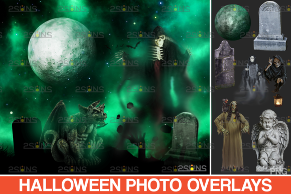 Download 35 Halloween Overlay &amp; Ghost Clipart - Clipart Collection