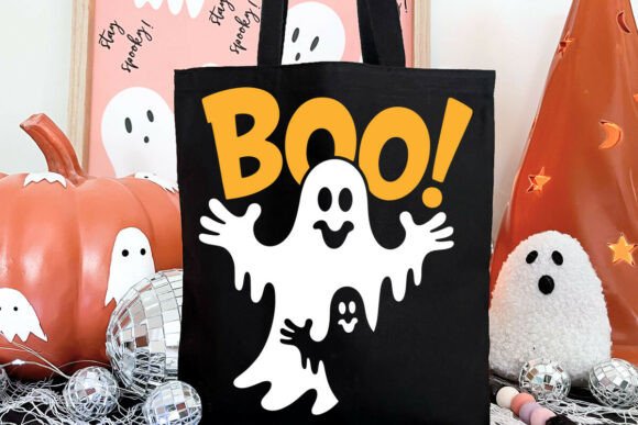 Download Boo Ghost SVG, Halloween Clipart - Clipart Collection