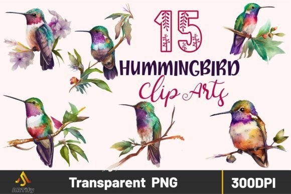 Download Hummingbird Watercolor Clipart HD PNG - Clipart Collection