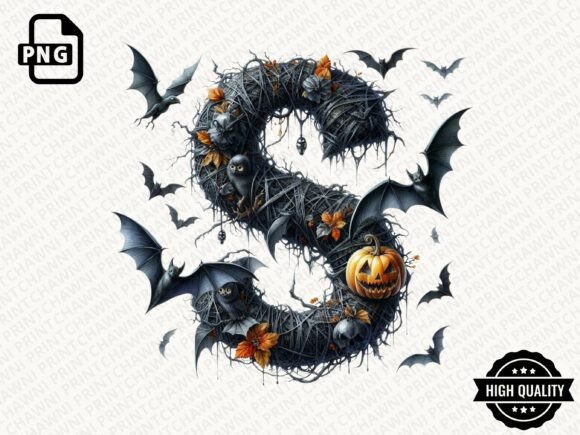 Download Halloween Alphabet Clipart Sublimation - Clipart Collection