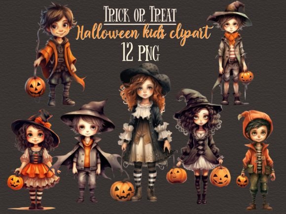 Download Halloween Kids PNG Clipart - Clipart Collection