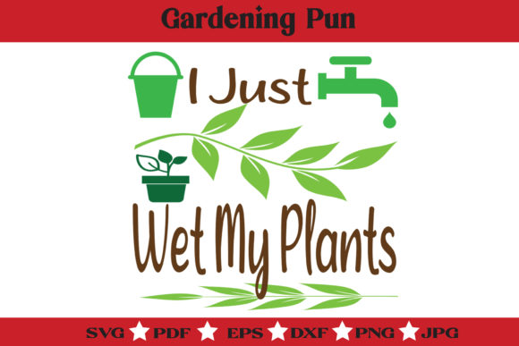 Download Funny Gardening Pun - Clipart - Cutfiles - Clipart Collection