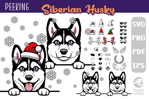 Download Siberian Husky SVG, Clipart &amp; Cutfiles - Clipart Collection