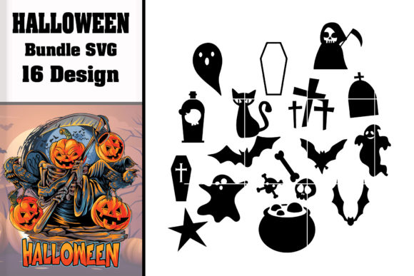 Download Halloween Elements Clipart Svg,Halloween - Clipart Collection