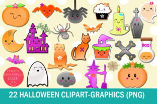 Download 22 Kawaii Halloween Clipart-Halloween Graphics Clipart - Clipart Collection
