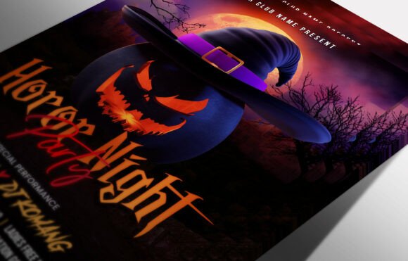 Download Horror Night Party Flyer - Horror night Collection