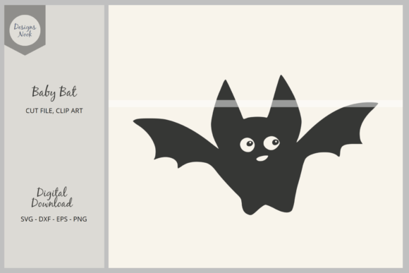 Download Flying Baby Bat SVG, Halloween Clipart - Clipart Collection